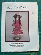 Byron Doll Patterns BY-171 "Allison" - New Old Stock/Uncut