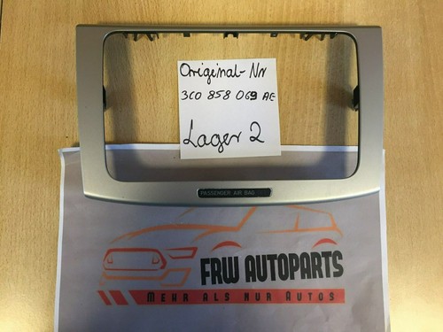 VW Passat Verkleidung Blende Radiorahmen 3C0858069AE