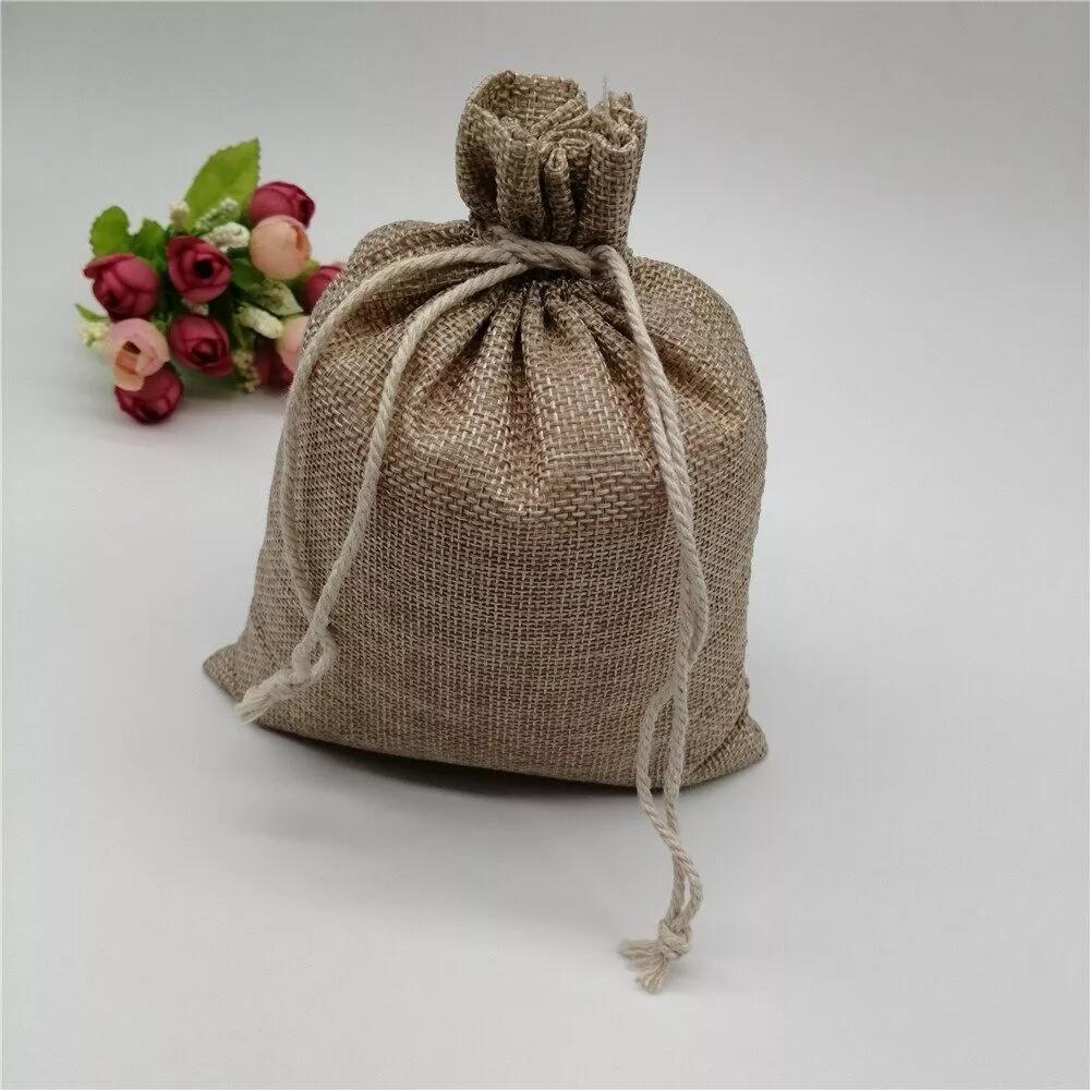 Amazon.com: ANPHSIN 4 Pack Burlap Bags- 19.5