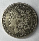 1901-O $1 Morgan Silver Dollar VF Priced Below Silver Melt  122024155