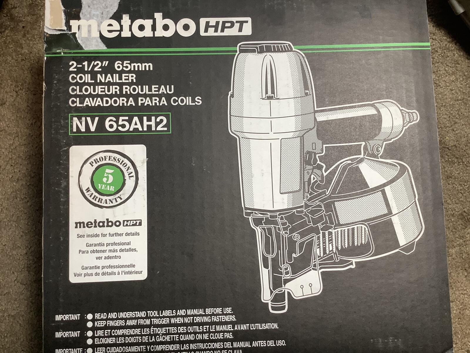 Coil Siding Nailer 