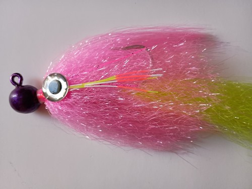 10" 3/4oz Weedless Big Eye Swim Jig. Peacock Bass Muskie Pike Stripers Saltwater - 第 5/7 張圖片