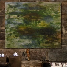 Mark Little, Original, Painting, 72” X 60” Acrylic, Abstract, POP Art, Modern XL