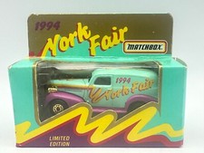 Matchbox 1939 Chevrolet Sedan Delivery, 1994 York Fair, 1:64, New in Box