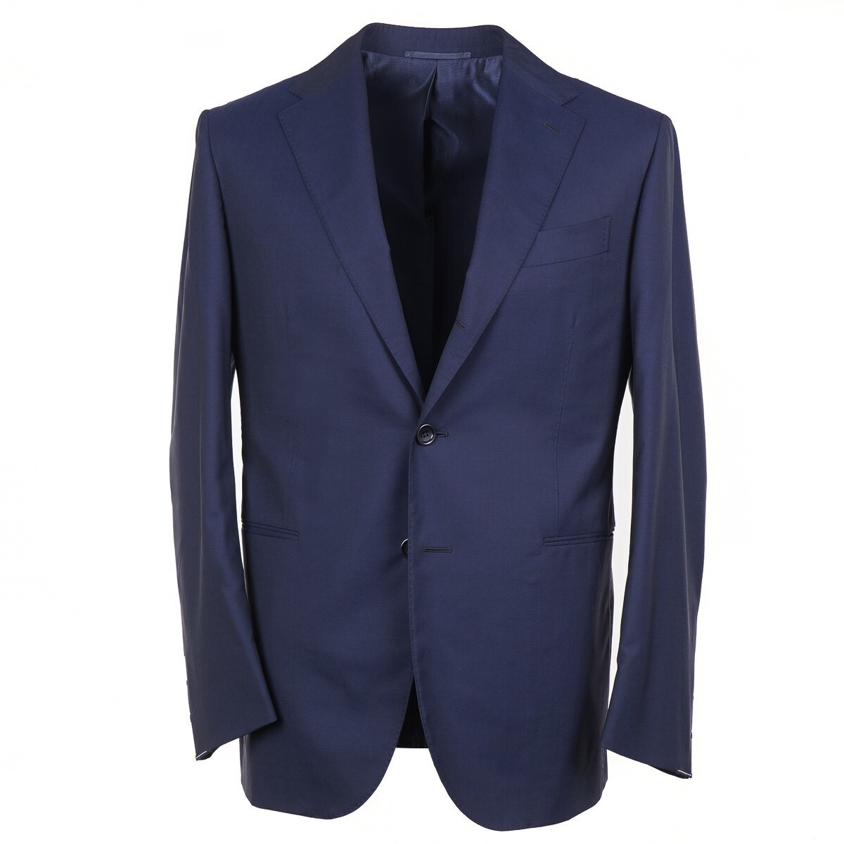 Stile Latino Napoli Navy Blue Lightweight Super 150s Wool Suit 42R  