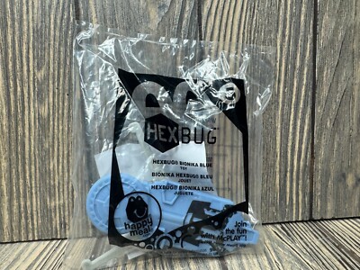 Hexbug Bionika Blue Toy McDonalds Happy Meal Edition Collectible