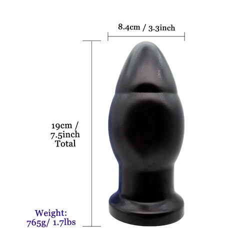 3 Color Extra Large XL Anal Stretching Butt Plug Anus Dildo Trainer Sex Toys