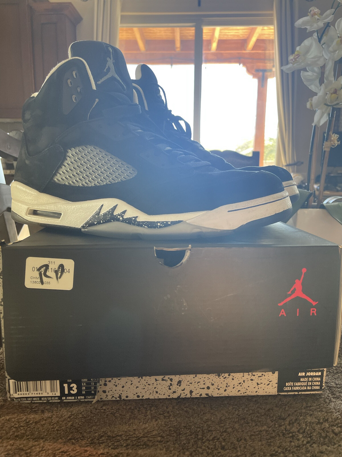 jordan retro 5 size 11