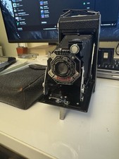 Vintage Kodak No.0 Pocket Film Camera Near Mint Condition With Case