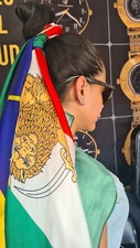 womens silk feel scarf Shiro Khorshid Flag  IRAN                        
