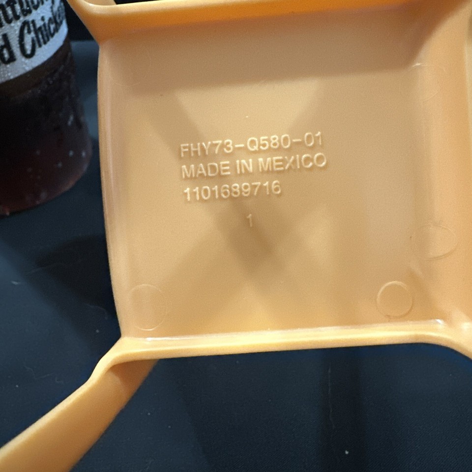 Barbie Dream House Replacement Kitchen Chairs (2) Orange Armless eBay