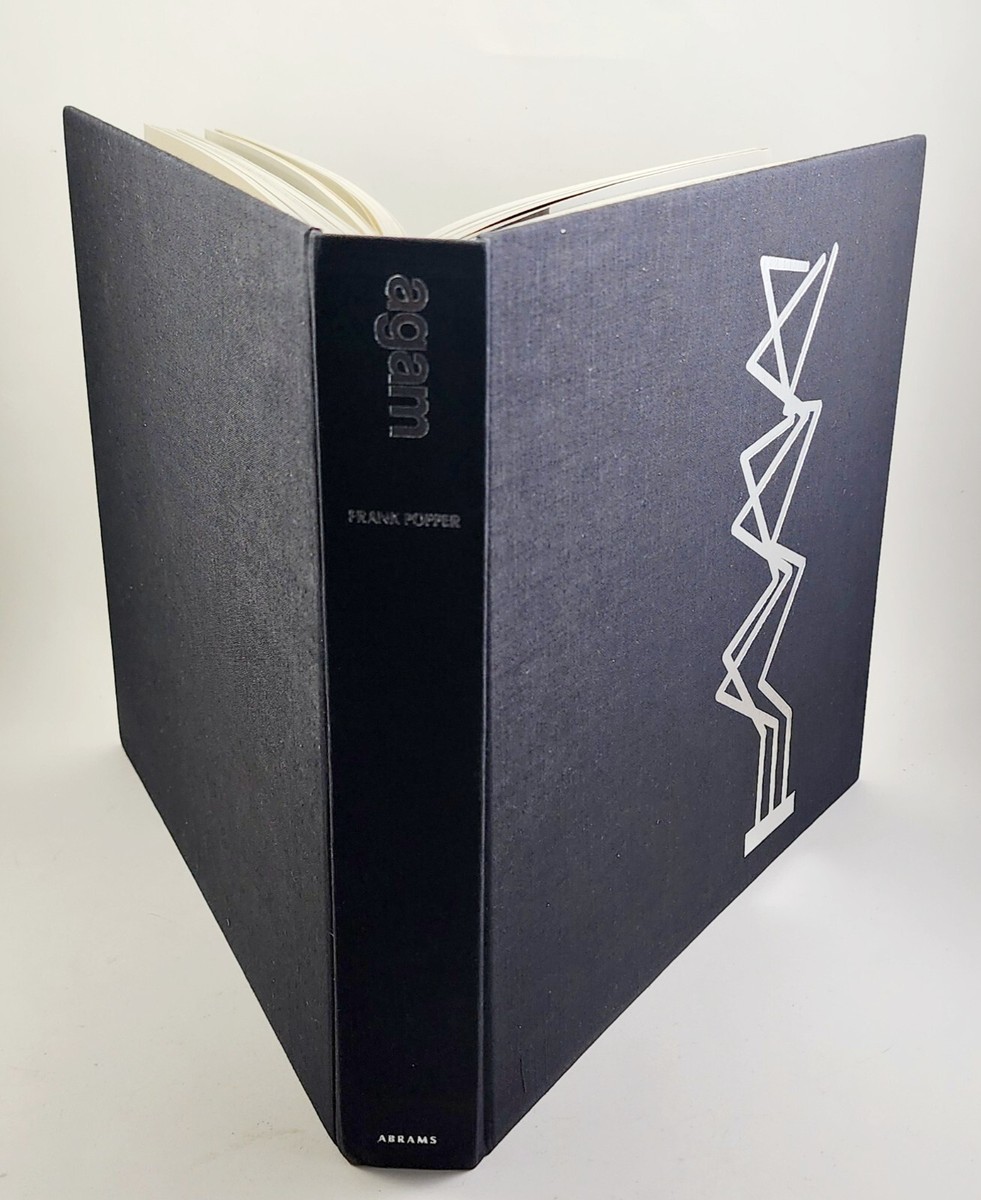 アート・デザイン・音楽 Yaacov agam by popper farnk Yaacov Agam Popper Frank 1983 2nd Edition Vintage Fine Art