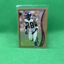 2010 Topps Draft Picks #352 Randy Moss reprint RC Minnesota Vikings