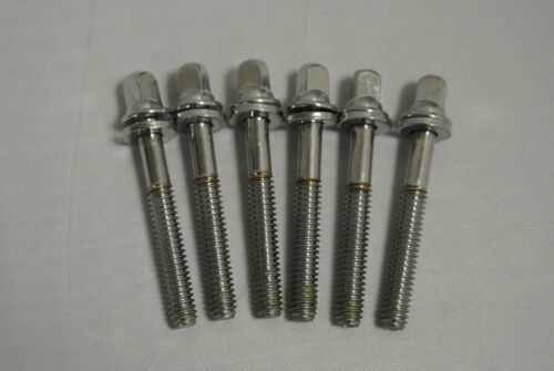 NEW!! FREE SHIPPING!! (6) YAMAHA 2" TENSION RODS for YOUR DRUM SET! LOT #P86 - Foto 1 di 6
