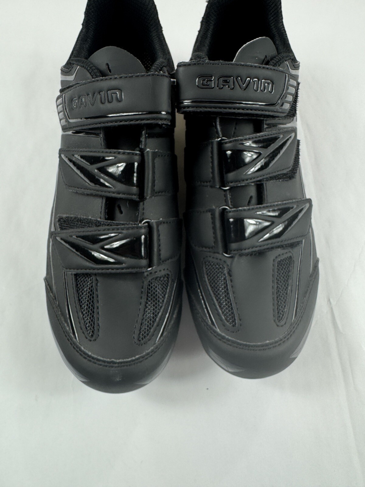 Gavin Mens Black Road Cycling Shoes Size 41 SPD Compatible Performance Sneakers