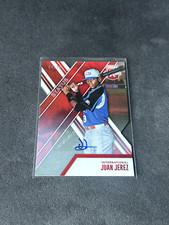 Juan Jerez 2017 Panini Elite Extra Edition Status Die Cut Red Auto Autograph /75