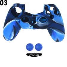 Image of Camo Silicone Case Gel Rubber Skin Grips Cover For Playstation 4 PS4 Controller