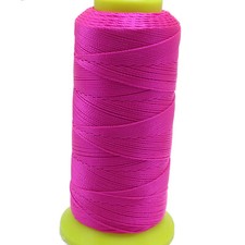 One Spool Hot Pink Nylon Beading Weaving Sewing Thread Cord String 210D/12,9,6,3