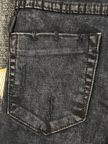 One Teaspoon Dixies Womens Size 6 High Rise Skinny Jeans Black Denim Stretch - Picture 10 of 18