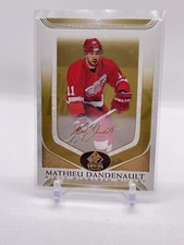 2020-21 SP Signature Legends Mathieu Dandenault Gold Facsimile #148 Red Wings