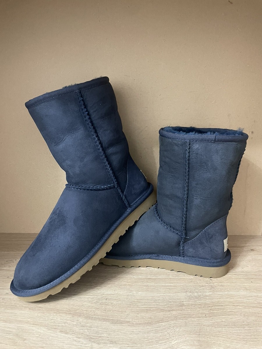 Ugg Classic Short Short Blue Boots Adult's Classic Short Deluxe - Main Image