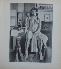 Henri Matisse Lithograph Chroniques du Jour 3 Carmelina First Edition 1935