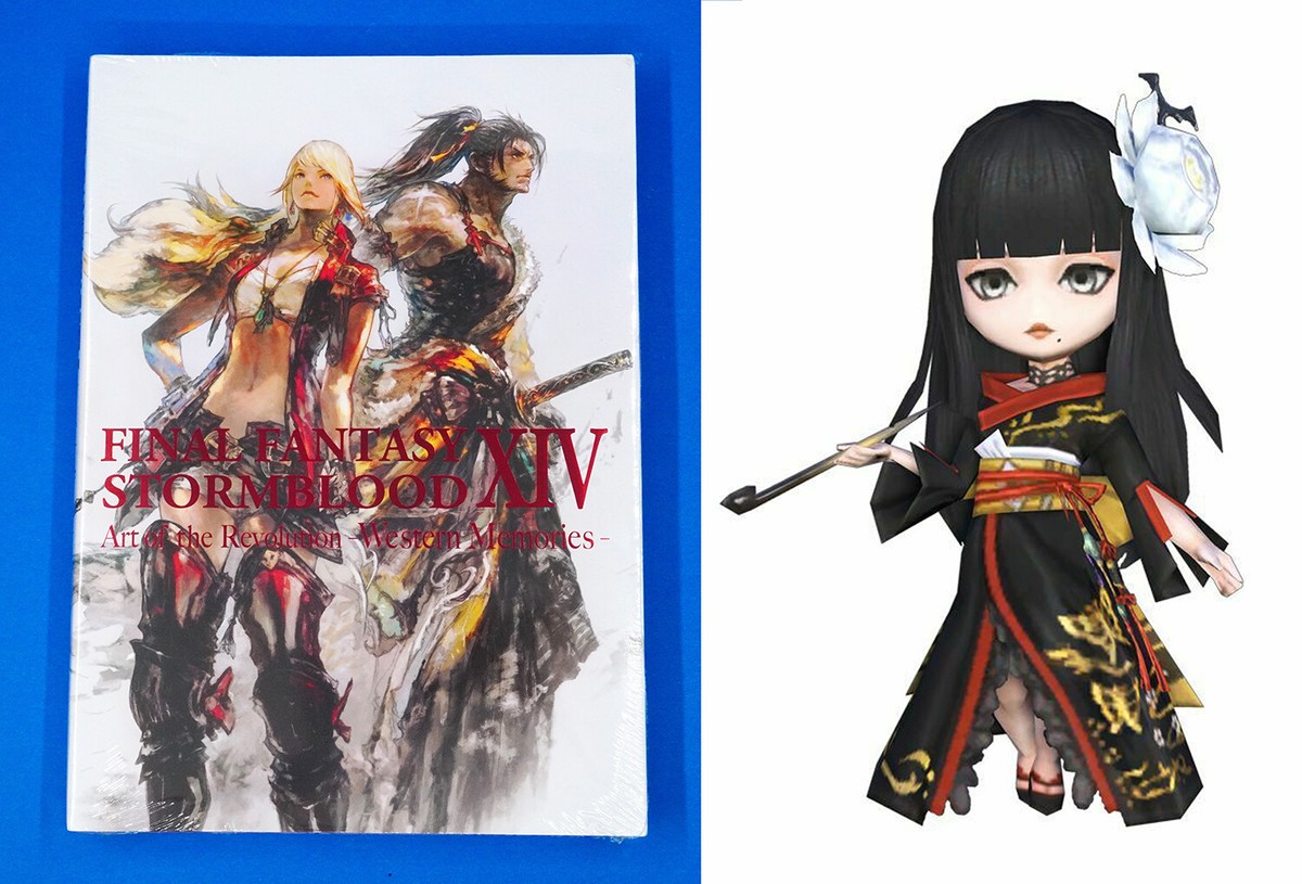 Final Fantasy XIV STORMBLOOD Revolution Western Memories Art Book