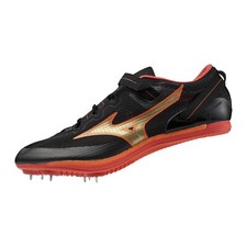 Mizuno Sprint Spike Shoes X BLAST NEO 2 Black/Gold U1GA230611 All-weather Track