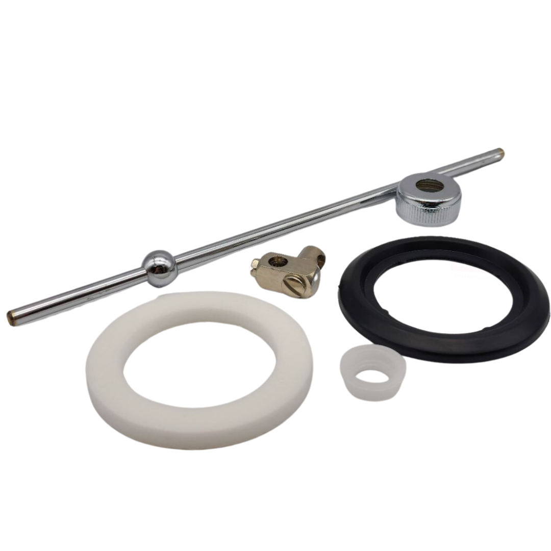 Schläfer | Set Scarico Piletta Saltarello 1"1/4 con Asta, Guarnizioni, Morsetto