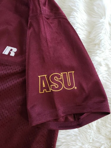 ASU Arizona State Sun Devils #85 Football Jersey NCAA Maroon Youth Large 12/14 - Picture 6 of 7