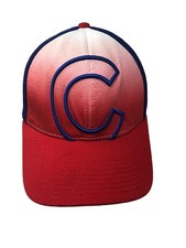 Chicago Cubs Giant C Fitted Hat Medium-Large New Era