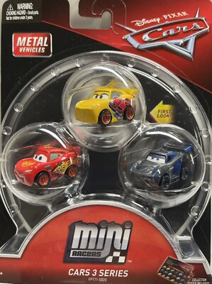 Disney Pixar Cars 3 Series Mini Racers Jackson Storm Lightning RUST-EZE Cruz