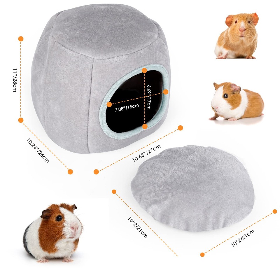 Guinea Pig Bed, Guinea Pig Hideout, Rabbit Bed, Bunny Hideout, Guinea