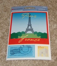 Mrs. Grossman Destinations Cardstock Sticker Sheet ~ Paris