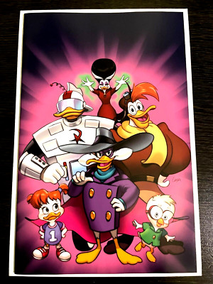 DARKWING DUCK #10 LEIRIX EXCLUSIVE VIRGIN LIMITED EDITION COVER NM+