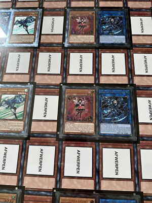 yugioh card sheet 01-YUGIOH-STARTERS uncut sheet - Market
