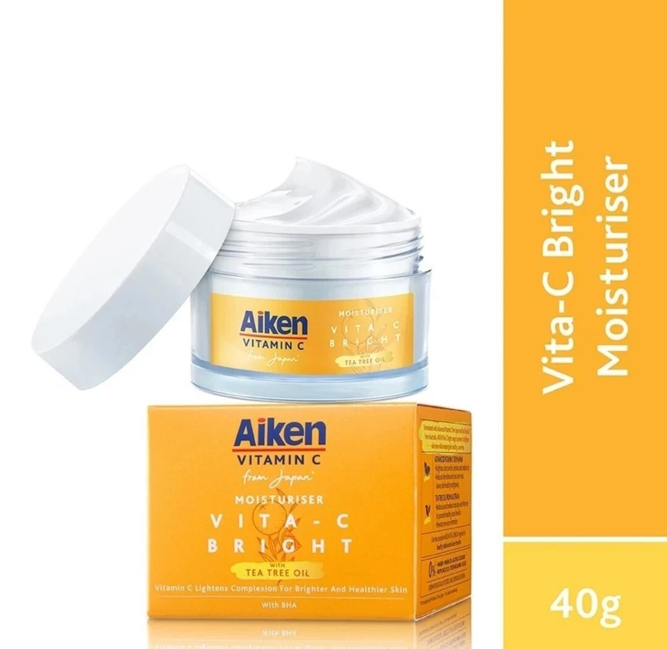 Aiken Vita-C Bright Moisturiser, a skincare product 40g from Japan - Image 2 of 4