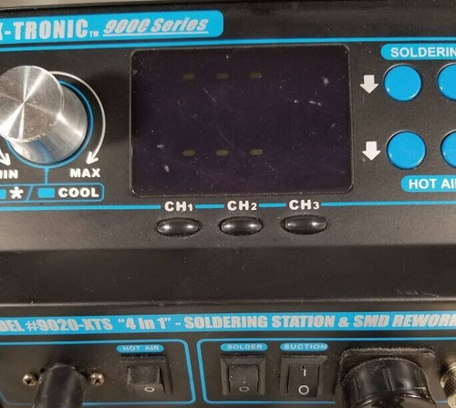 X-TRONIC Model #9020-XTS "4 in 1 " - Soldering station & SMD Rework Station - Picture 6 of 11