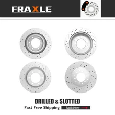 For Toyota 4runner Lexus Gx460 2010 2011 2012 2013- 2024 Front Rear Brake Rotors