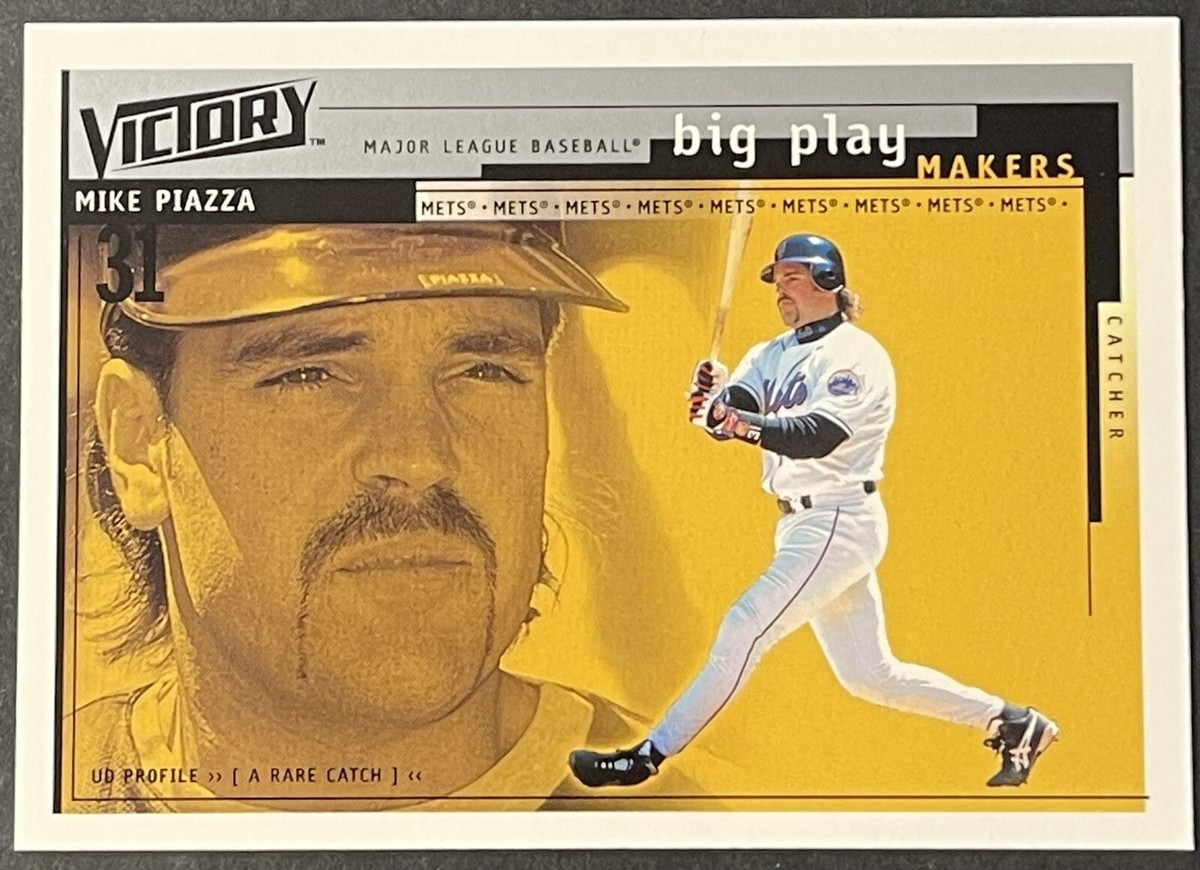 2000 Upper Deck Victory #384 Mike Piazza New York Mets Big Play 