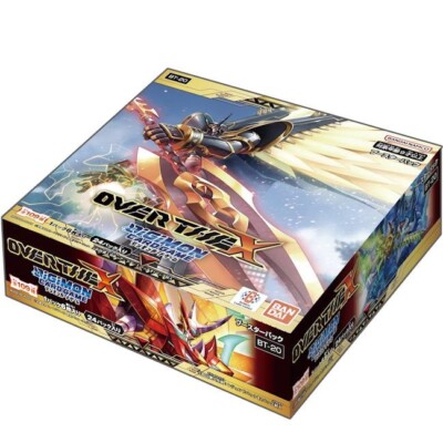 Digimon Card Game OVER THE X BT-20 Sealed Box in Japanese