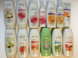 Avon Naturals Shampoo Conditioner Treatments Pear Apricot