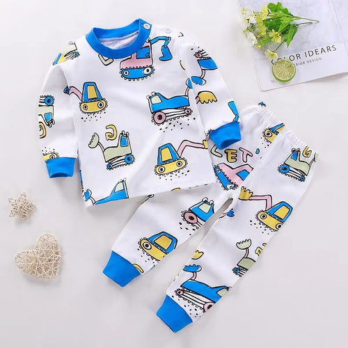 Cute Cartoon Pajamas for Toddlers 1-4Y - Long Sleeve Home Wear Sets