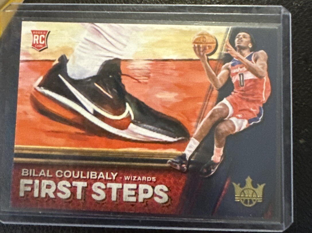 2023-24 COURT KINGS BILAL COULIBALY FIRST STEPS #9 ROOKIE WIZARDS SP