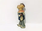 Vintage 1950s Marx U.S.A. Tin Walking Popeye Wind Up Toy, Works