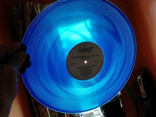 Tottenham Hotspur FA Cup Finale 1980/81 Ossies Dream Souvenir Blue Vinyl - Bild 11 von 11