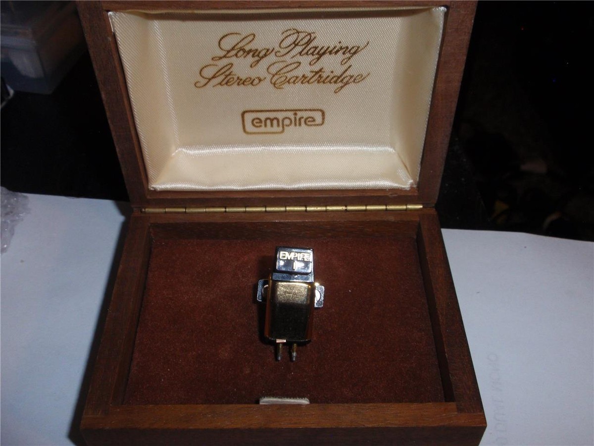 レコードカートリッジ ヘッドシェル EMPIRE4000 D/1 EMPIRE 4000D/1 CARTRIDGE IN CASE W/ CORRECT NUDE CD4 SHARP STYLUS