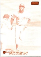 2023 Topps Stadium - Joe Morgan Sepia Red Foil #2 Reds 