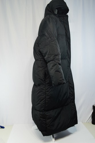 ThreadBare Mens Black Puffer Trench 