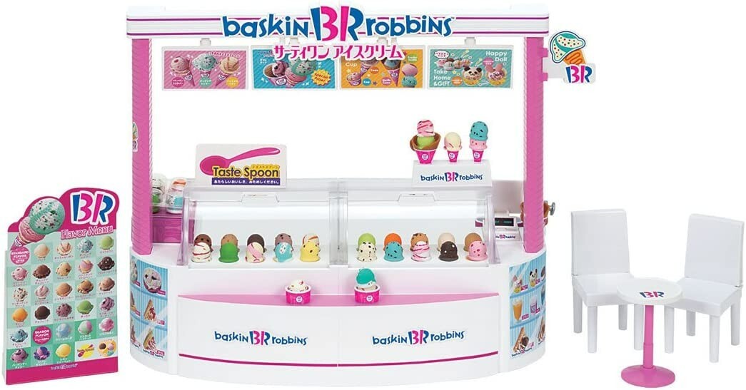 Takara Tomy Licca Doll Thirty One Baskin Robbins Ice Cream Shop